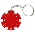 Poker Chip Keychain - Blank